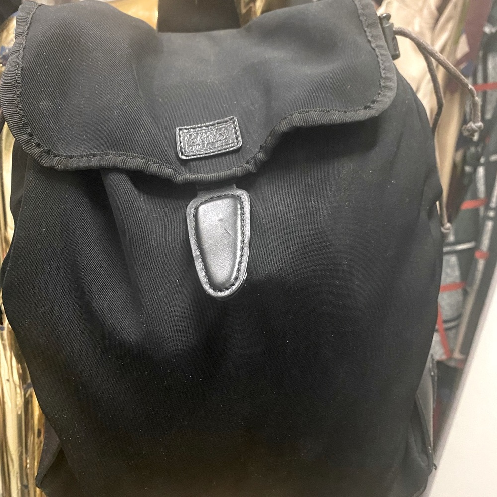 Vintage Bally nylon book bag great for travel or gym